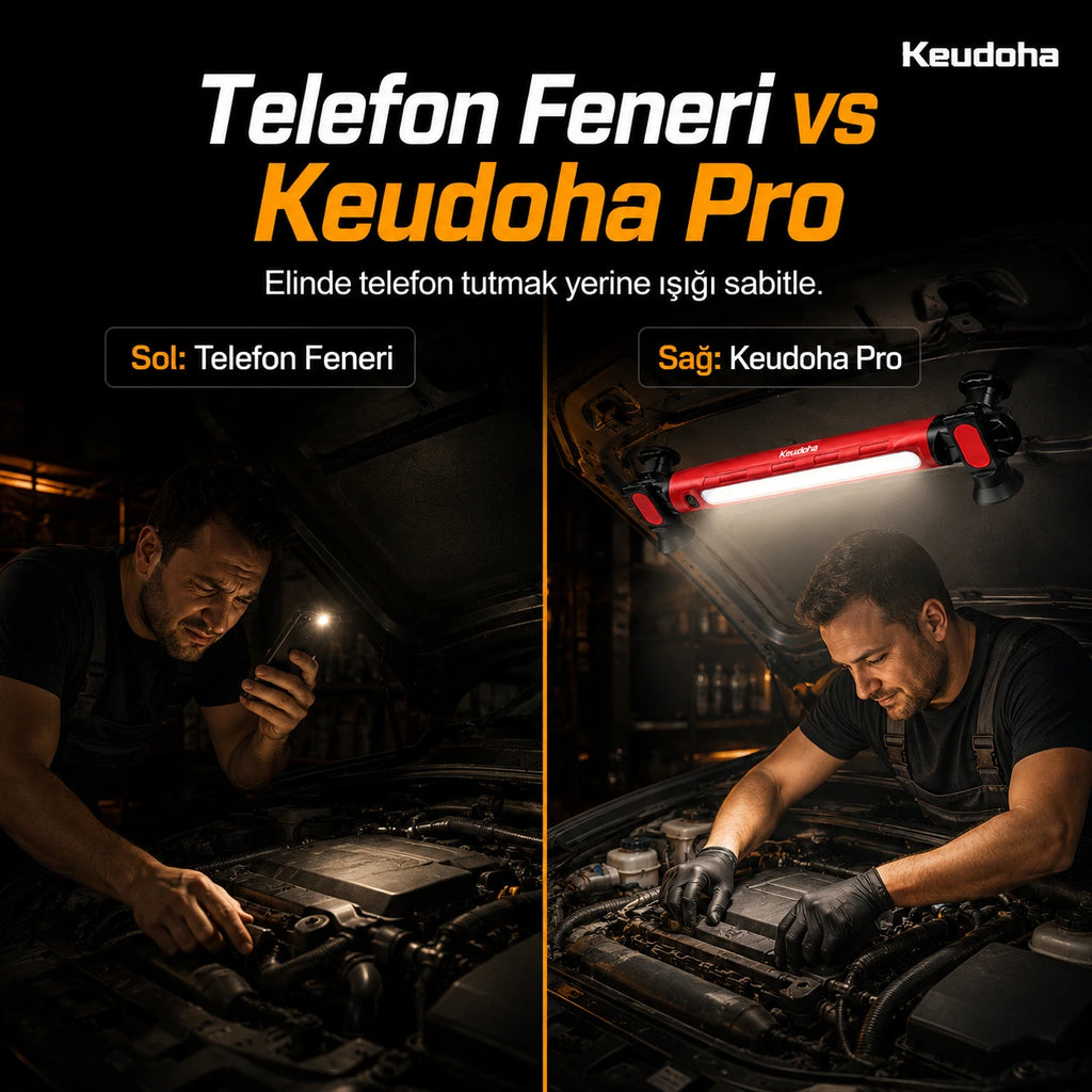 Keudoha Pro Araç & Garaj Işığı